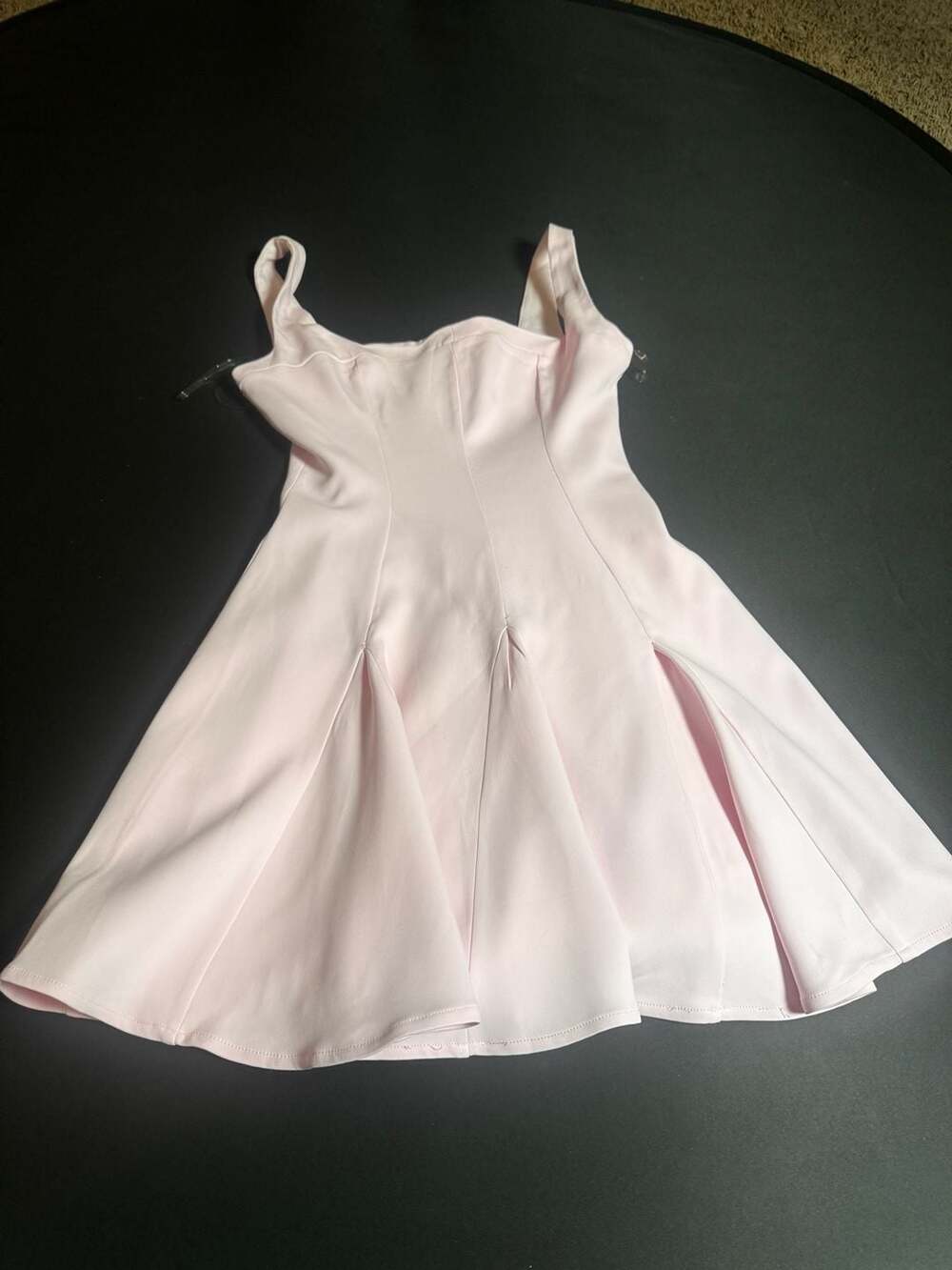 House of CB Amelie Ballerina Pink Paneled Mini Dress